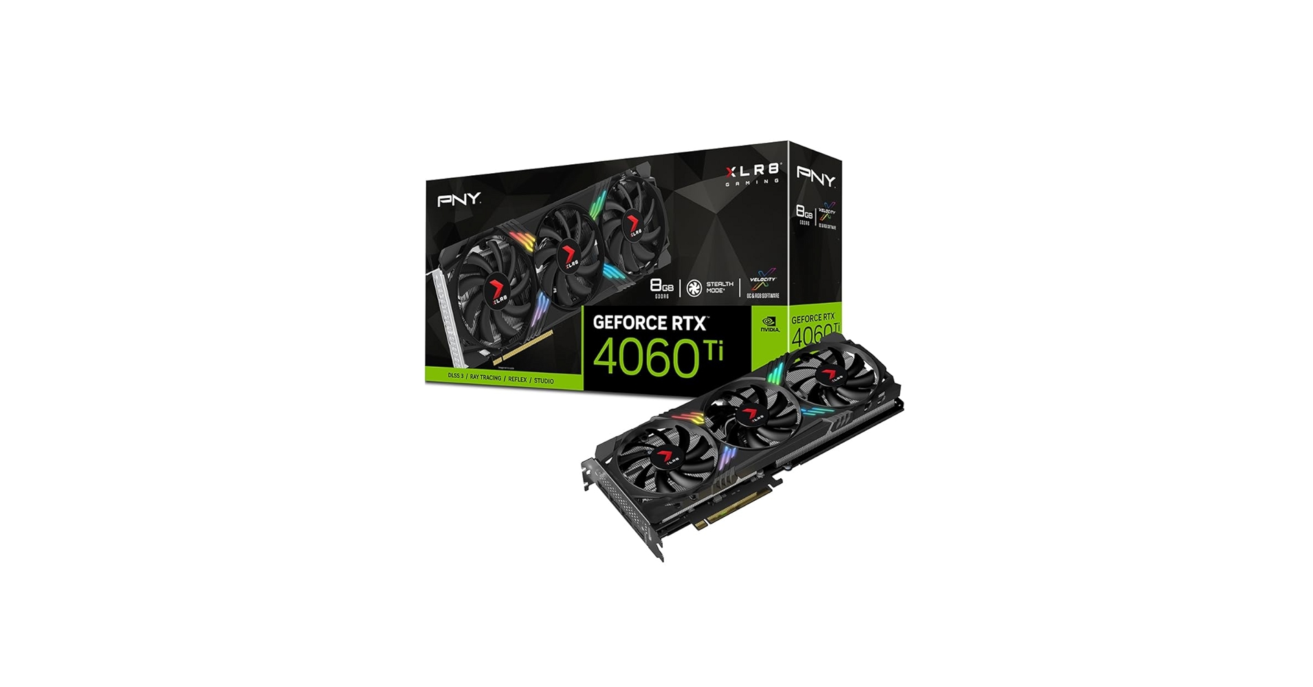 Amazon.com: PNY GeForce RTX™ 4060 Ti 8GB XLR8 Gaming Verto
